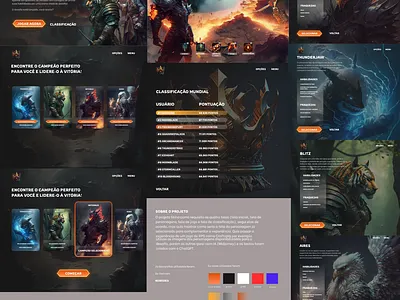 INTERFACE RPG GAME IA+UI chatgpt design figma graphic design ia midjourney ui ui design uipro