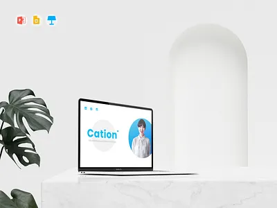 Cation - Education School Presentation Template business cation class design education google slides keynote powerpoint presentation school student study teacher template ui