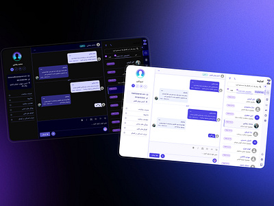 AssistChat chatui darkorlight dribbble minimaldesign ui uidesign uiux uiuxdesign