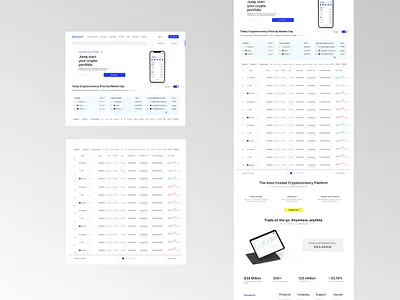Bitplug Market app branding cryptocurrency design designinspiration typography ui ux