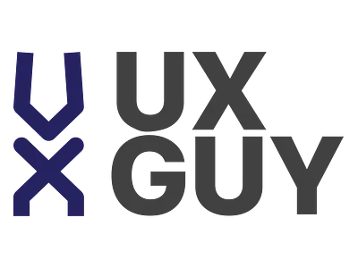 UX GUY Logo branding design graphic logo ui ux ux guy