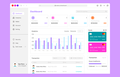 DEFI DASHBOARD DESIGN blockchain crypto crypto currency dashboard dashboard design dashboard design ui dashboards nft