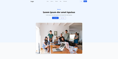 Tailwind CSS Hero Components css design html logo tailwind css ui uiux web design