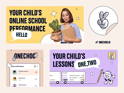 Onechoo Education brand identity brand sign branding business design halo halo lab identity logo logo design logotype marketing packaging startup