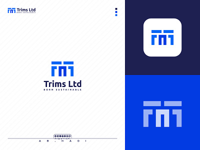 Letter FnF Logo company logo f fnf logo letter logo n tech logo trim logo