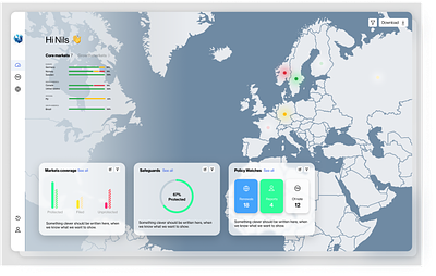 CRM map dashboard crm dashboard map web web app web design
