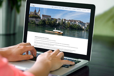Websites for Ferry Association Basel branding design ui ux