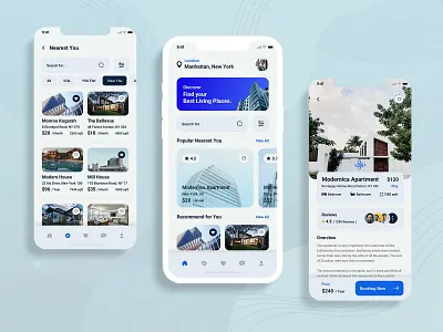 Real Estate Mobile App UI Design android app case study creative dashboard design illustration ios mobile app landing page logo minimal mobile app design portfolio product design real estate mobile app ui design ui designer uidesign uikit ux ux design