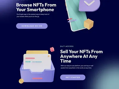 Krypto Landing Page branding design editorx framer ui ux web design web developer webflow website design website development wordpress