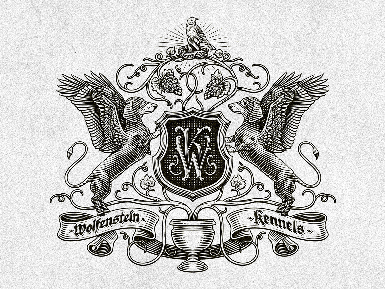 Example of Exclusive Coat Of Arms Illustration