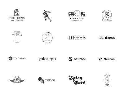 Logo Collection 2022-2023 brand identity branding corporate identity design graphic design identity illustration logo vector