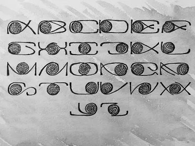 Font #2 design typography