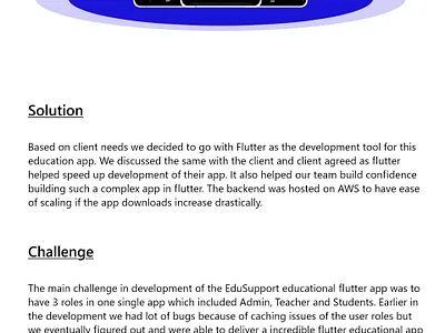 Edu Support - An online Virtual Classroom adobexd design ui