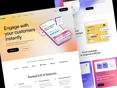 Chatbot Website Design chatbot chatbot landing chatbot web design homepage ui uihut web design webdesign website website design