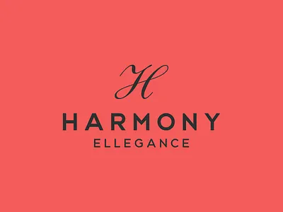 Sample logo with Harmony font clean design ellegance ellegant exclusive h harmony inspiration letter lettermark logo minimal minimalist monogram sample simplicity symbol