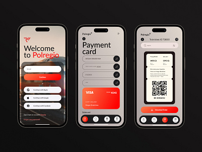 Polregio. Concept Mobile App app concept concept design design mobile mobile app polregio ui uiux ux