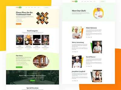 FoodOne HubSpot CMS Theme food hubspot oapps infotech restaurant ui ux design web development website design
