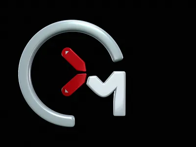 Minutes Studio Logo 3d branding logo motion graphics