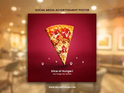 Social Media Advertisement illustration