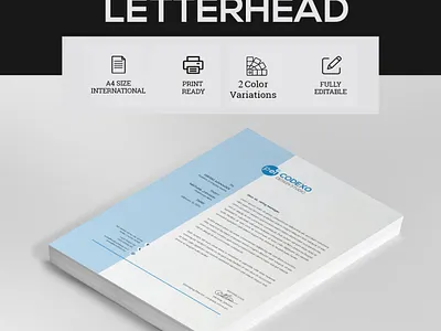 Simple Letterhead for my New Client, Letterhead Design a4 letterhead branding branding design branding identity corporate design creative design design designpark14 editable letterhead graphic design letterhead letterhead design letterhead template logo ms word stationery stationery design vector visual identity