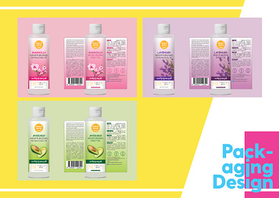 Daily Oil Packaging Design bottle branding cosmetic design graphic design mockup package packaging design roll on sticker