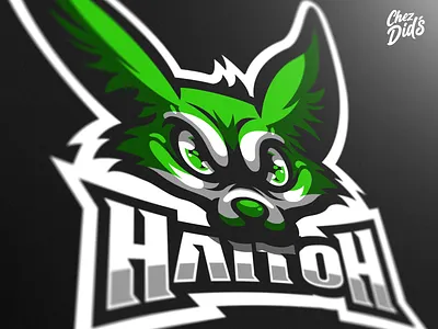 Fennec Mascot Logo bretagne design didier esport gaming graphiste illustration laureaux logo logos mascot sport streamer twitch