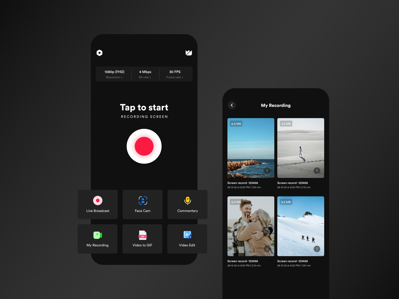Example of Mobile App Design