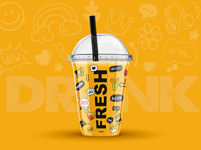 Worry Less, Drink More🍹 almagraphics brandidentity branding detox digitalmarketing fresh graphicdesign graphicdesigner healthy healthyfood illustration illustrator juice marketing pacakagedesigner packagedesign photoshop smoothie typography