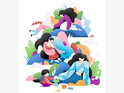 Washington Post Cover abstract cartoon character concept cover design editorial illustration kids magazine publication washington post zutto