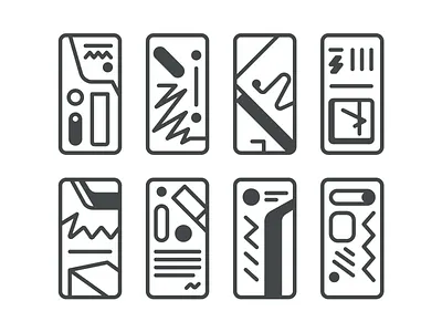 UI Sketches 8 app concept design elements fun ideas interface phone position product scheme screen ui vertical wireframe