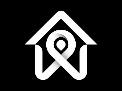Home location branding design graphic design logo logo mark minimalistic simple symbol vector