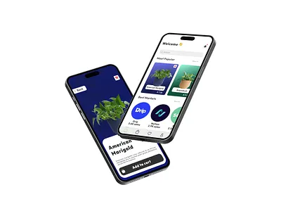 Plants Shop App app app design branding design graphic design illustration logo plants plants shop typography ui uiux ux vector