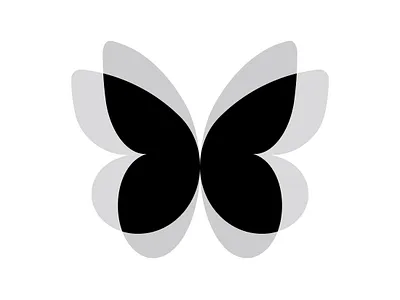 Butterfly motion adobe illustrator app branding design designer flat golden ratio graphic design icon illustration logo logo mark logomark minimalistic simple symbol typography ui ux vector