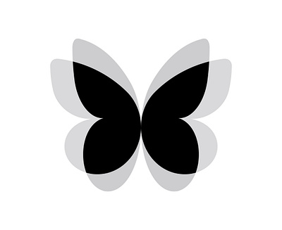 Butterfly motion adobe illustrator app branding design designer flat golden ratio graphic design icon illustration logo logo mark logomark minimalistic simple symbol typography ui ux vector