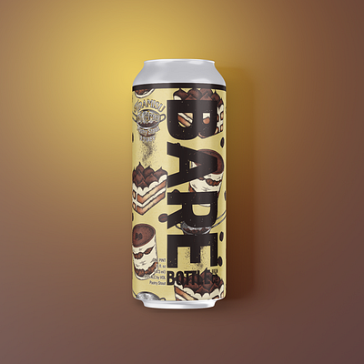 Tiramisu Ti Amo beer beer art brand brand design brand identity branding coffee craft beer food graphic design illustration illustrator label logo mockup package design packaging photoshop product vector