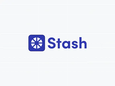 Stash Logo blueprint branding brooklyn ny circle components design system ds graphic design grid icon ll logo mark pieces purple sofia pro stash storybook ui ux