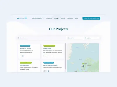 SeasForester - Projects animation concealed interactive kelpforest map project projects restoringnature seaforestation seaforester seaweed toggle