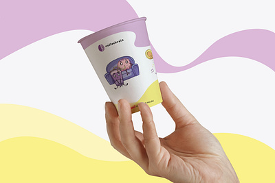 COFFEEBRAIN illustration 2d artist branding graphic design illustration
