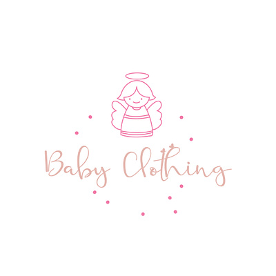 Baby Clothing logo baby clothing branding branding design design illustration logo vector