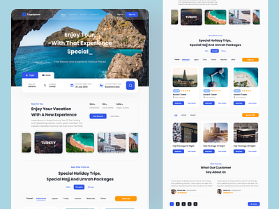 Travel_Landing Page app branding concept dasboard design graphic design hajj indonesia landing page logo muslim web travel ui ui travel uiuxdesign umrah ux vector web travel website