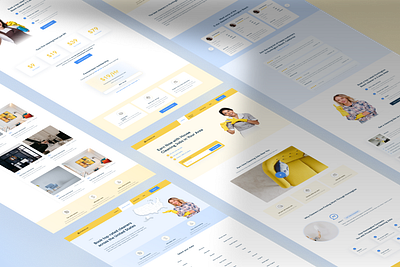 Cleaning company website ui ux