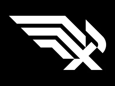 Falcon branding design flat graphic design logo logomark minimalistic simple symbol vector