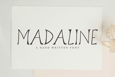 Madaline Handwritten Font support multilingual