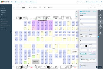 Personify (A2Z Events) Floorplan