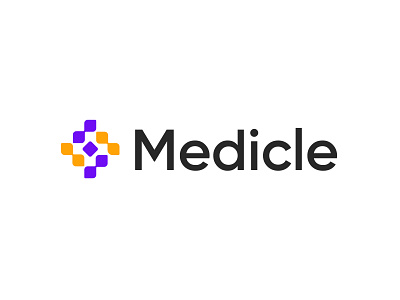 Medicle - modern medical logo concept brand identity branding care logo creative logo design health care health logo hospital logo logo design logo designer logo icon medical logo modern logo plus symbol unique logo