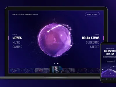 Atmos Visualizer 3d ui ux visualization webgl