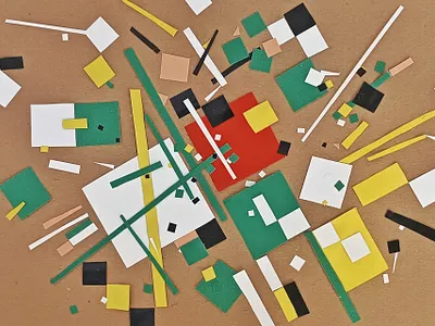 Point and Line to Plane 2 2d art collage design graphic design illustration