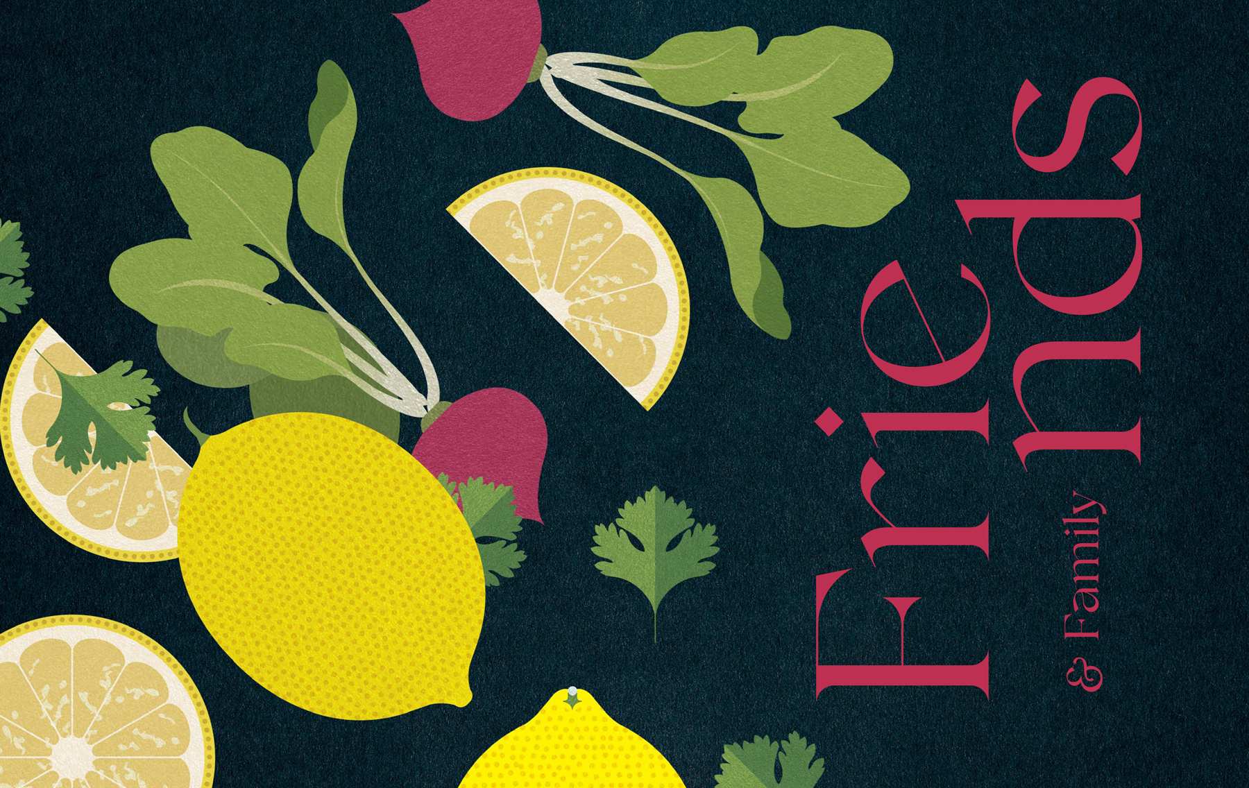 Ever Greens book digital folioart food illustration publishing recipe sally caulwell