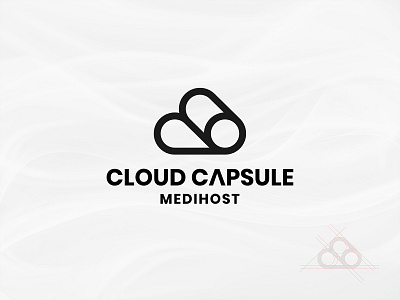 Cloud Capsule Logo and branding brand guideline branding clean cloud design dribbble graphic design hospital logo logo design logomark logos medical minimal modern monologo tech technology ui vector