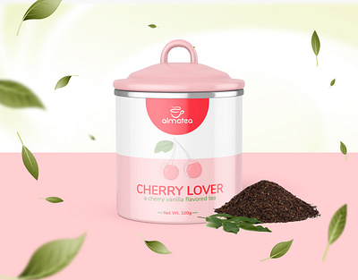 Alma Tea☕️🍒🌸 branding cherrylover creative foodpackaging graphicdesign graphicdesigner herbaltea illustrator packagedesign packagedesigner photoshop tealife tealover teatime